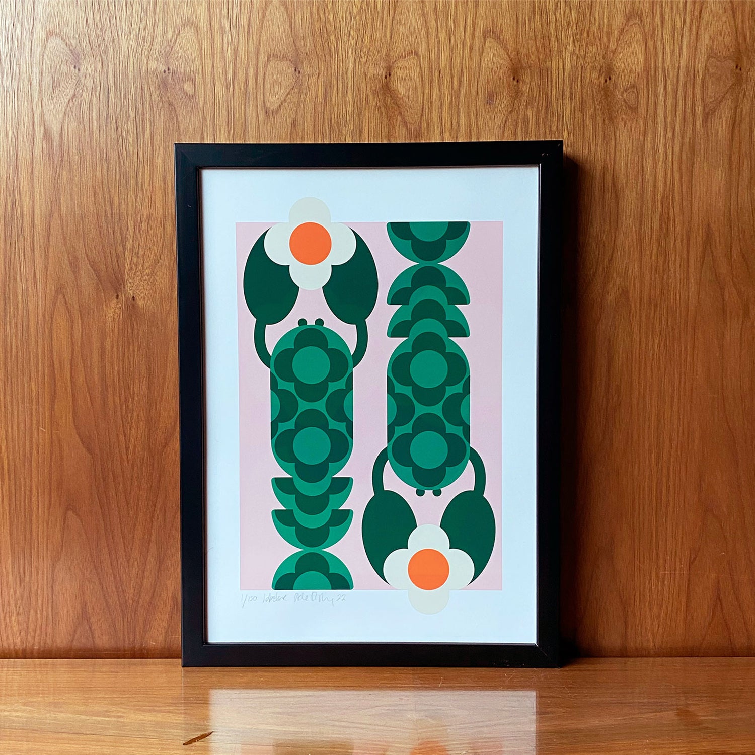 Screen Printed Artwork Lobsters