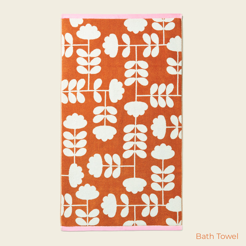 Cut Stem Towels Tulip/Paprika