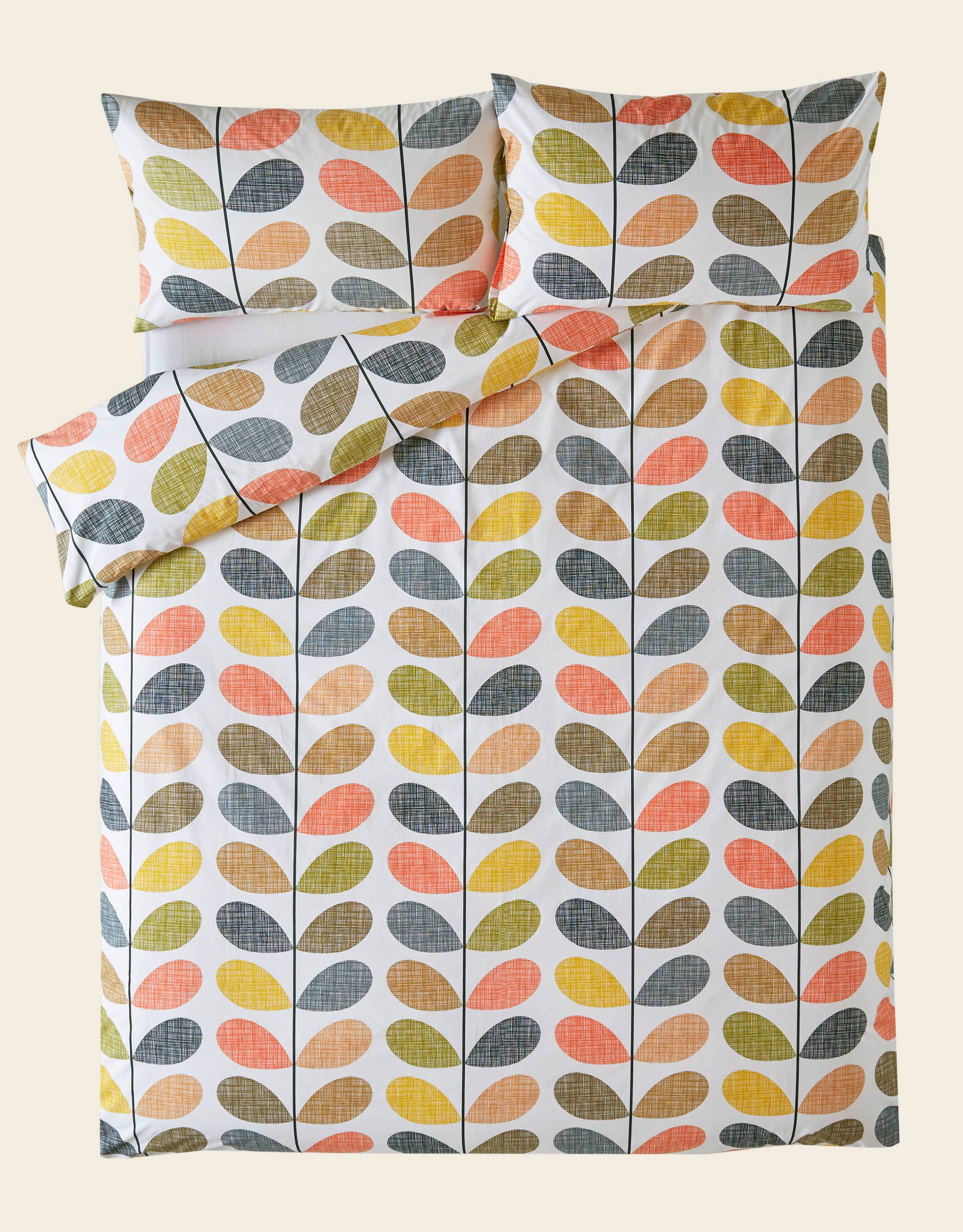 Scribble Stem Bed Linen Bright Stem