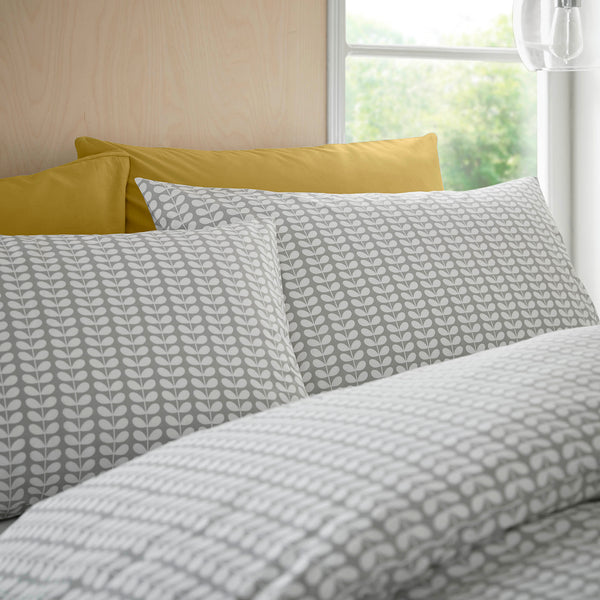 Tiny Stem Cool Grey Bed Linen