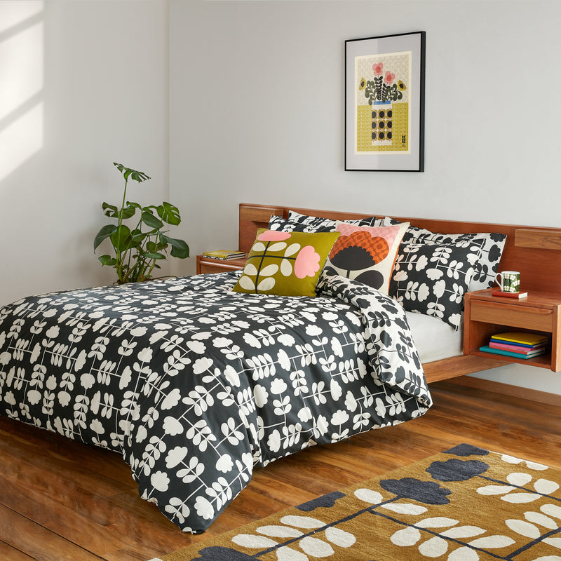 Cut Stem Bed Linen - Monochrome