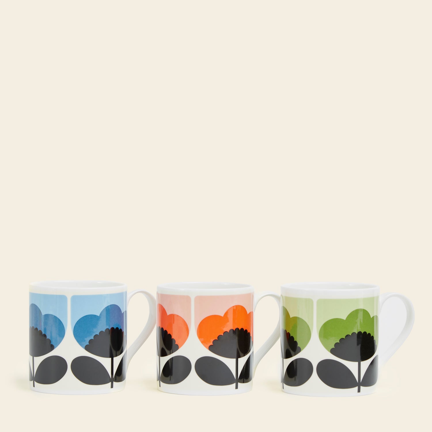 Large Mug Set 3 Spring Bloom
