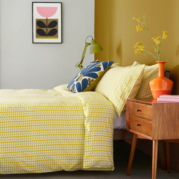 Tiny Stem Bed Linen - Yellow
